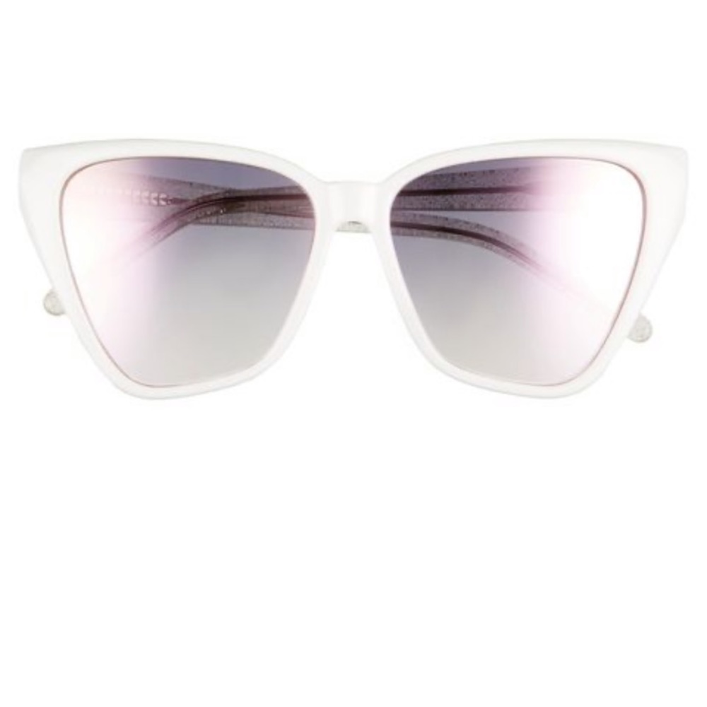 SAM EDELMAN 57mm Oversize Cat Eye Sunglasses